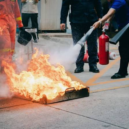 Fire training 3