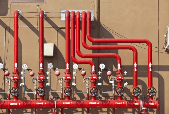 Sprinklers and deluge systems